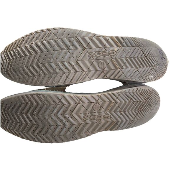 GEOX Men 12 Espresso Suede Chukka Desert Boots Italian Patent Rubber Outsole - Picture 7 of 8